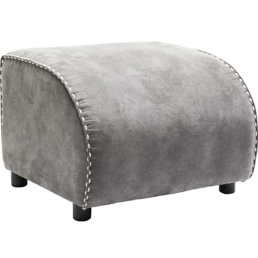 KARE Design Vintage Grey Ritmo Bar Stool - Retro Industrial Style Counter Stool for Home & Cafe