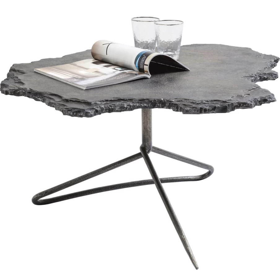 KARE Design Modern Vulcano Coffee Table - 82x92cm Stylish Living Room Center Table