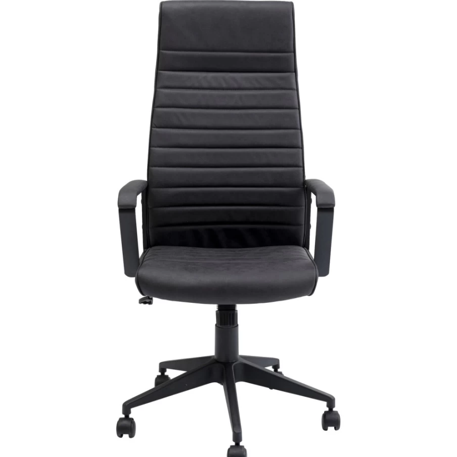 "KARE Design Labora High Back Office Chair in Black – Ergonomic Executive Desk Chair"