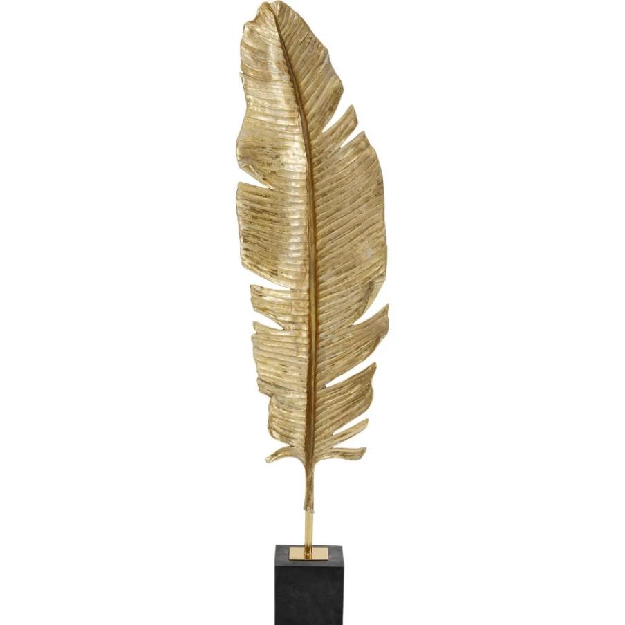 KARE Design Modern Feather Sculpture - Deco Object Feather One 147 for Home Decor