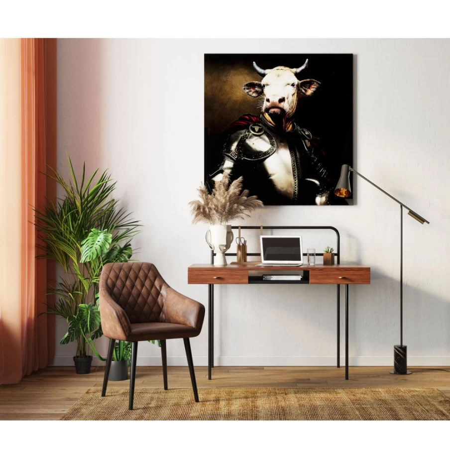 "KARE Design Modern Work Desk 120x60cm - Ready to Use Home Office Desk"