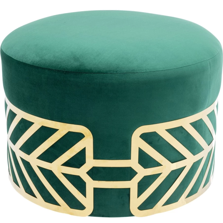 KARE Design Jenna Green Bar Stool 61cm Modern Kitchen Counter Height Stool