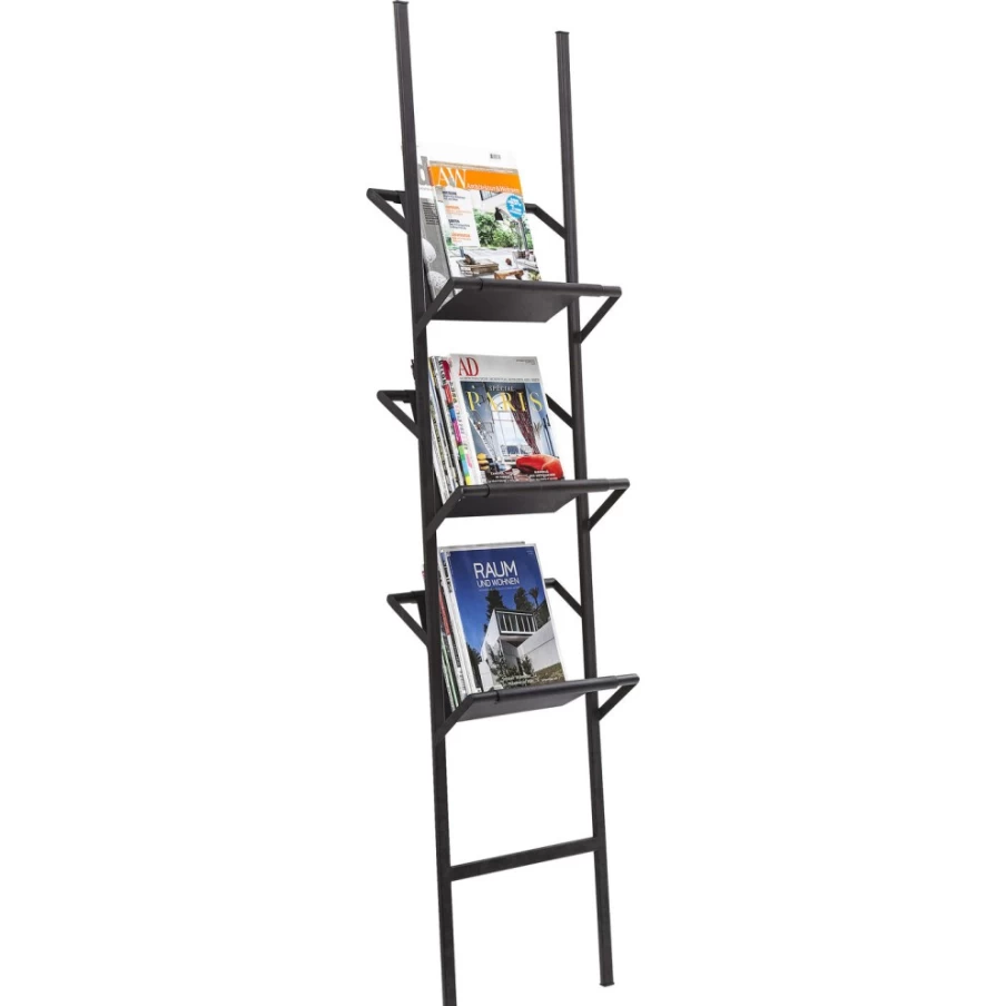 KARE Design Modern Newspaper Rack Exposition Stand 174cm - Stylish Floor Storage for Magazines & Newspapers