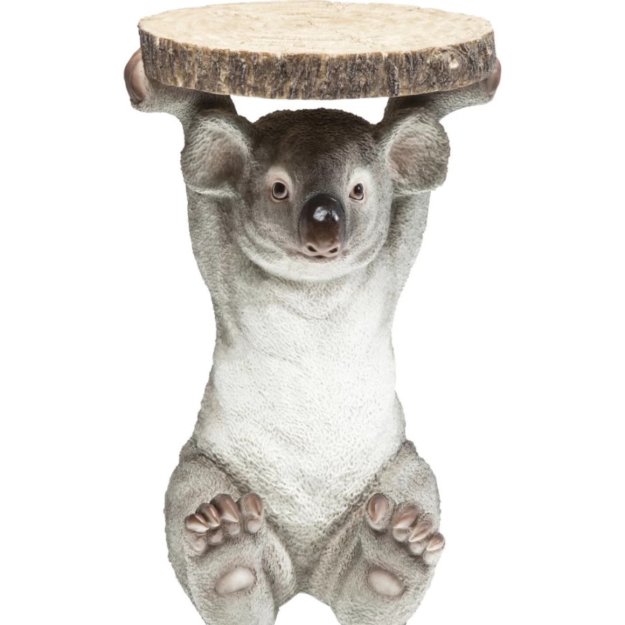 KARE Design Modern Koala Side Table - 33cm Animal-Themed Nightstand for Bedroom Decor