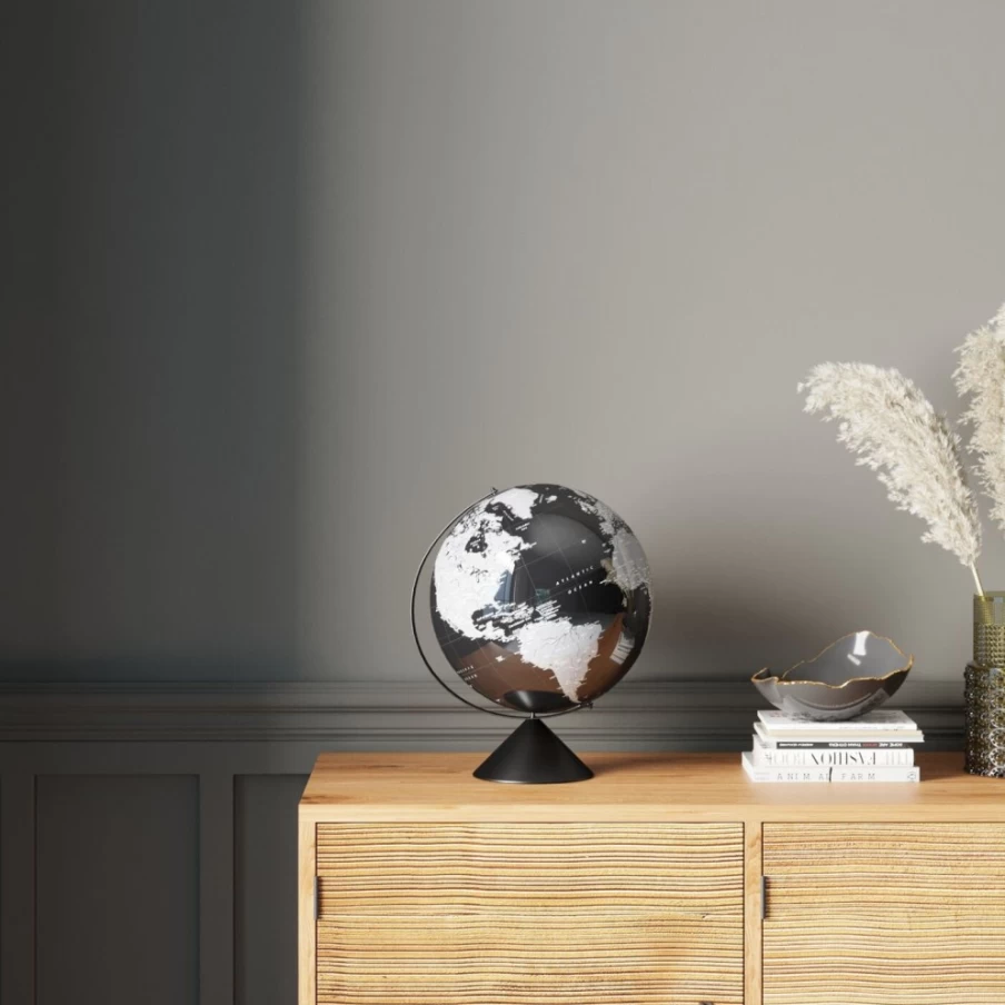 KARE Design Modern Black Globe Deco Object 40cm Home Decor