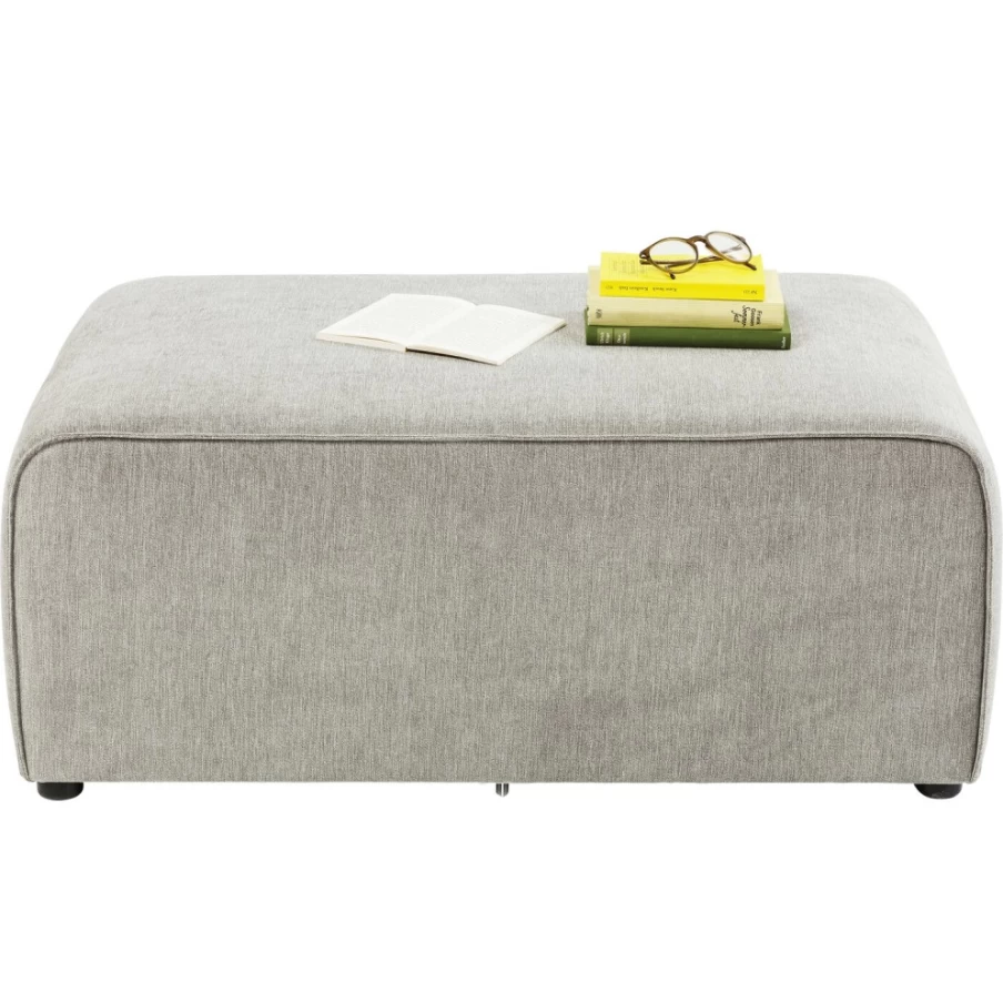 KARE Design Infinity Pouff Grey Modular Sofa with 50 Elements