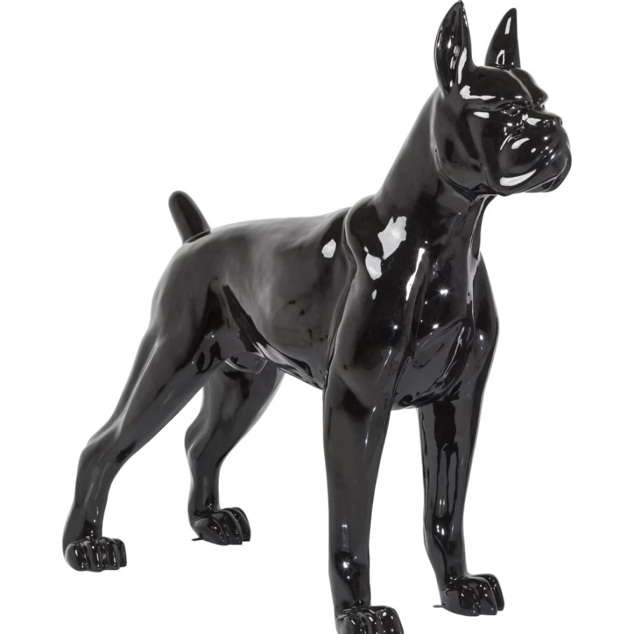 KARE Design Modern TOTO XL Black Decorative Figurine Statue 180cm for Home & Garden Decor