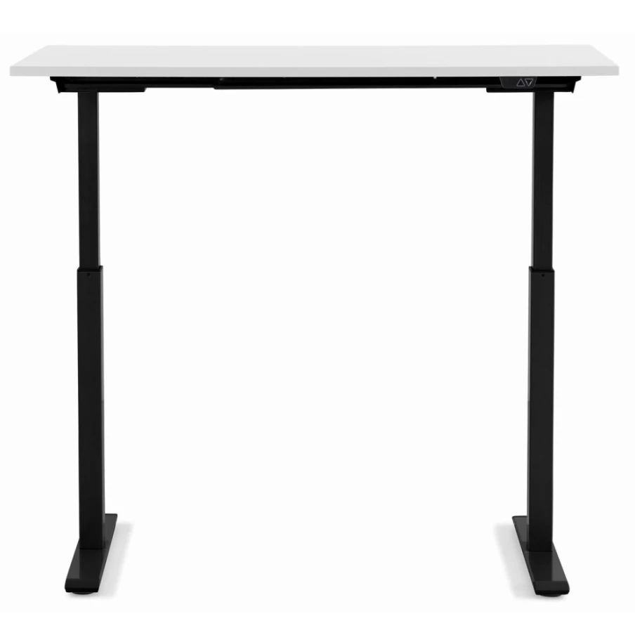 "KARE Design Modern Office Desk - Smart Black & White 140x70cm, Stylish Workstation for Home & Office"