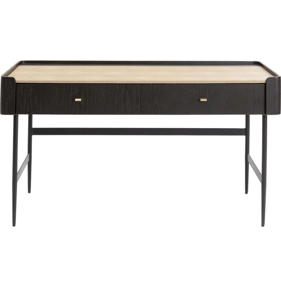 KARE Design Milano Modern Desk 140cm - Stylish Writing & Office Desk for Home & Workspace