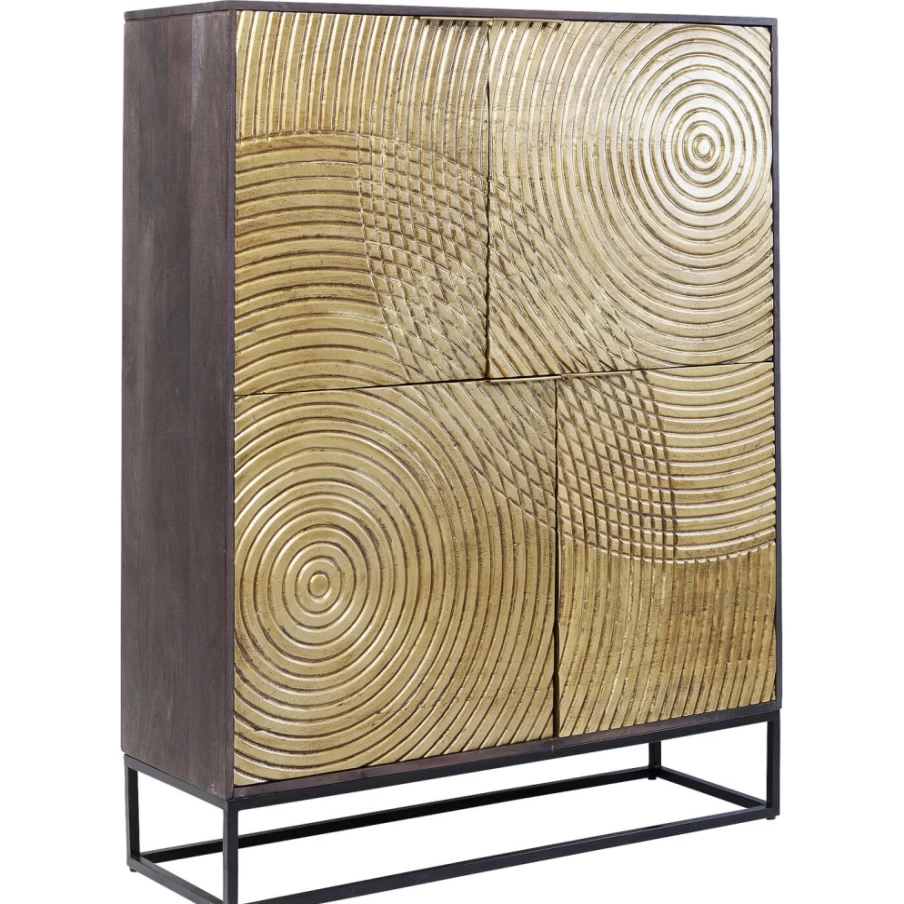 "KARE Design Modern Circular Cabinet - Stylish Storage Solution | Cabinet Circulo"