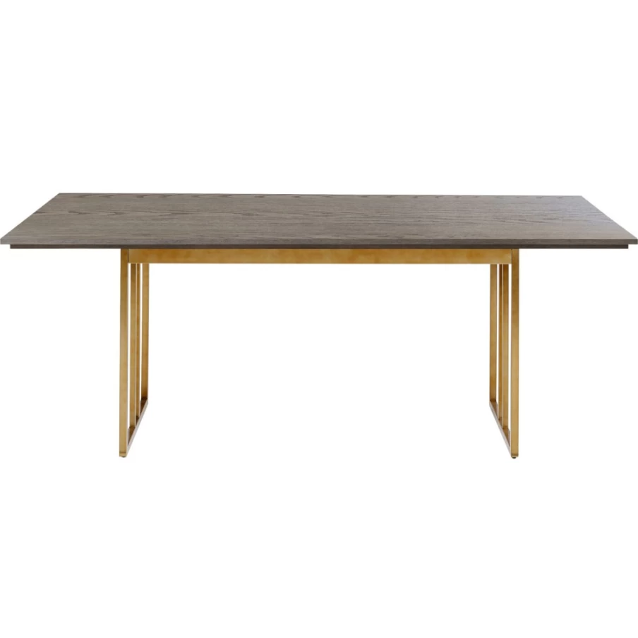 KARE Design Cesaro Modern Dining Table 200 x 100 cm Contemporary Wooden Table for Kitchen and Living Room