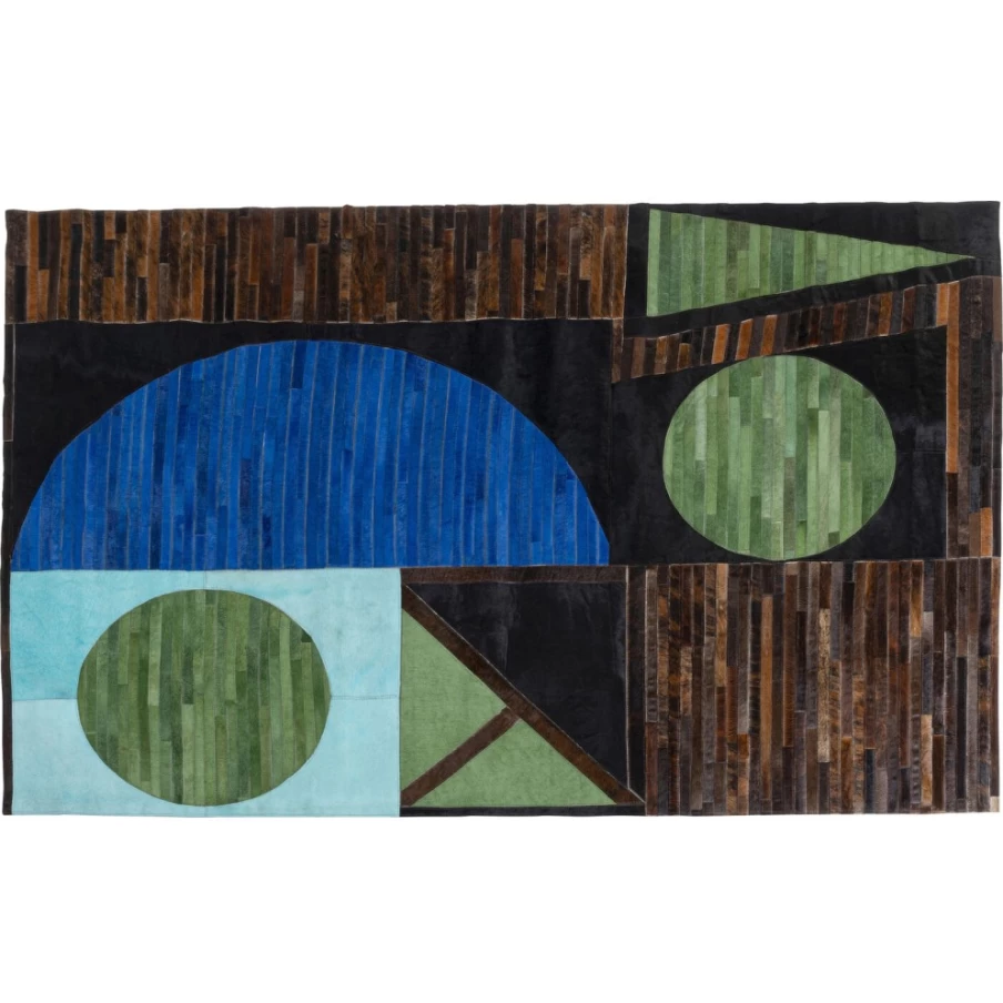 KARE Design Modern Carpet 170x240 cm Soft Shifted Pattern Luxury Rug for Living Room