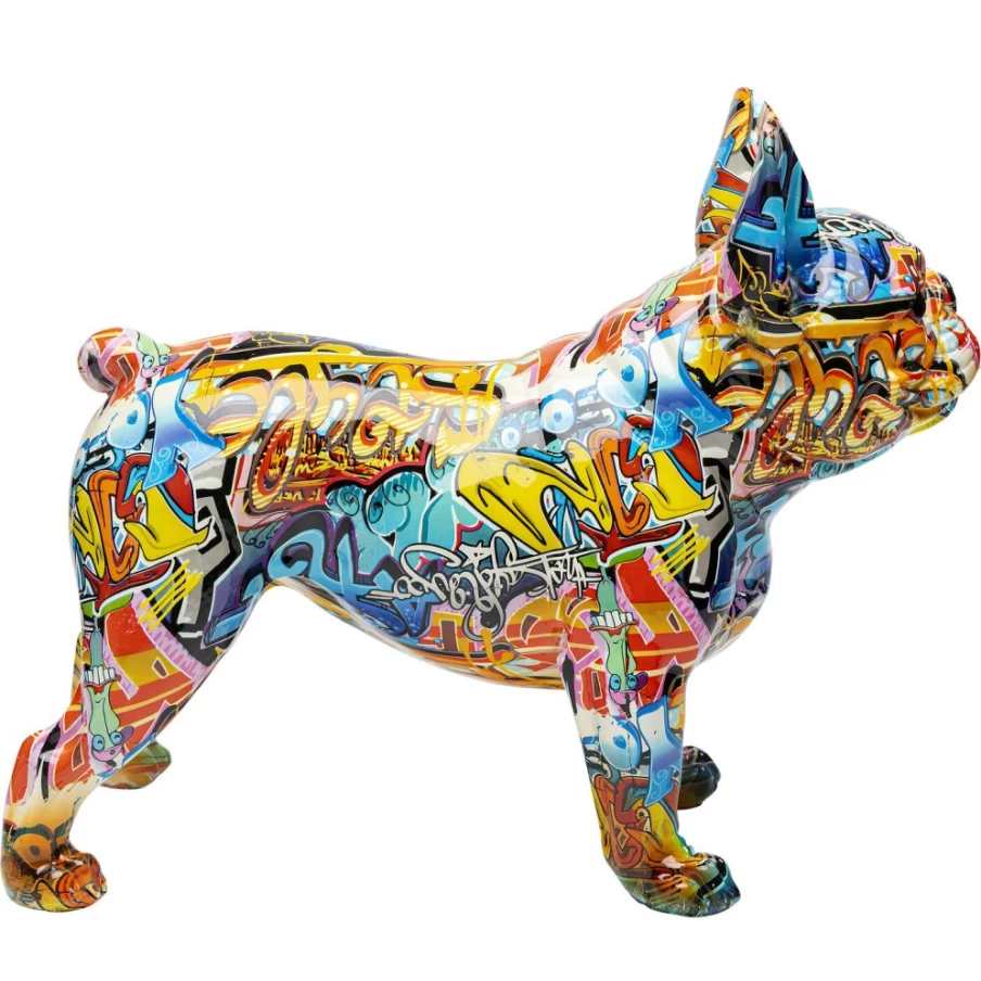 KARE Design Modern Deco Figurine - Stylized Bully Bulldog Statue for Home Decor