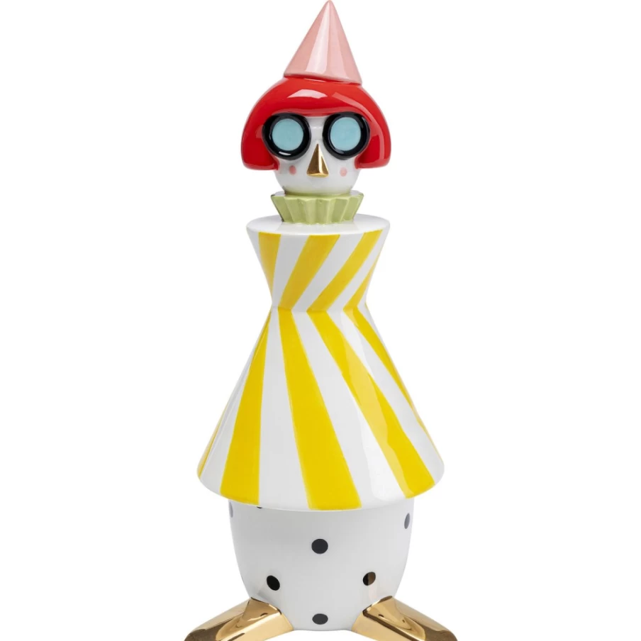 KARE Design Circus Themed 26cm Decorative Jar - Vintage Style Deco Jar for Home Decor
