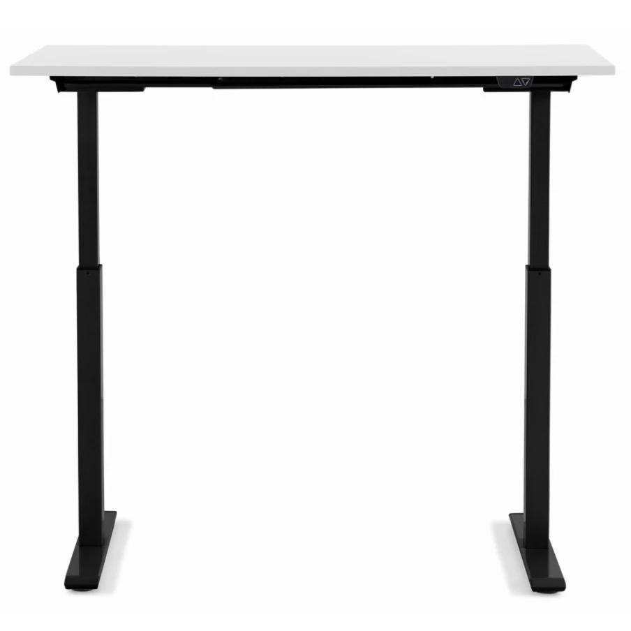 KARE Design Modern Office Desk 140x70cm Smart Black and White Workstation for Home & Business