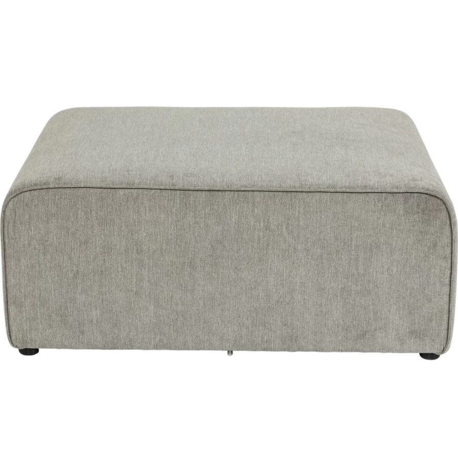 KARE Design Infinity Pouff Grey Modular Sofa with 80 Elements