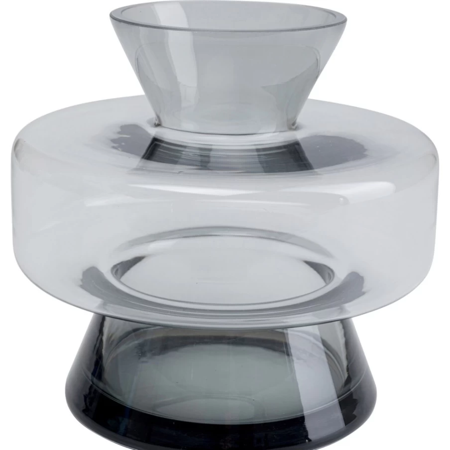 KARE Design Modern Crystal Glass Vase - 15cm Elegant Home Decor