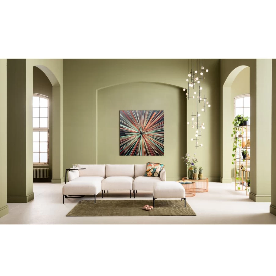 KARE Design 3D Illuminated Glass Picture Light - Modern 100x100cm Wall Art with Speed Effect
