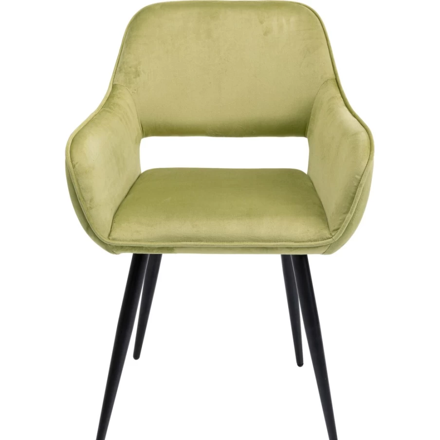 "KARE Design San Francisco Light Green Armchair With Armrests – Modern Comfort Chair"