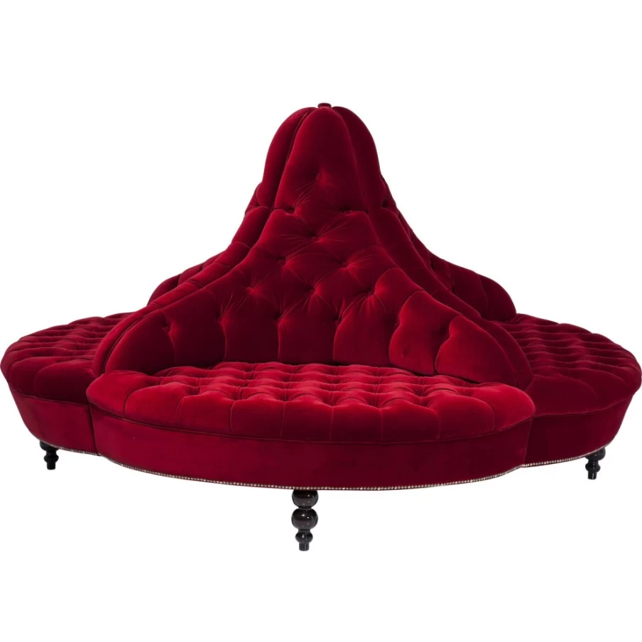 "KARE Design Modern 4-Seater Around Sofa for Small Spaces | Boudoir Lounge Style"