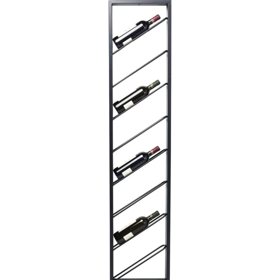 KARE Design Modern Wall-Mounted Wine Rack Shelf Bistro Uno 36x160cm for Stylish Home Storage