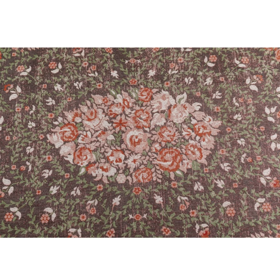 "KARE Design Oriental Rose Grey Handmade Wool Carpet 170x240 cm Luxury Vintage Rug"
