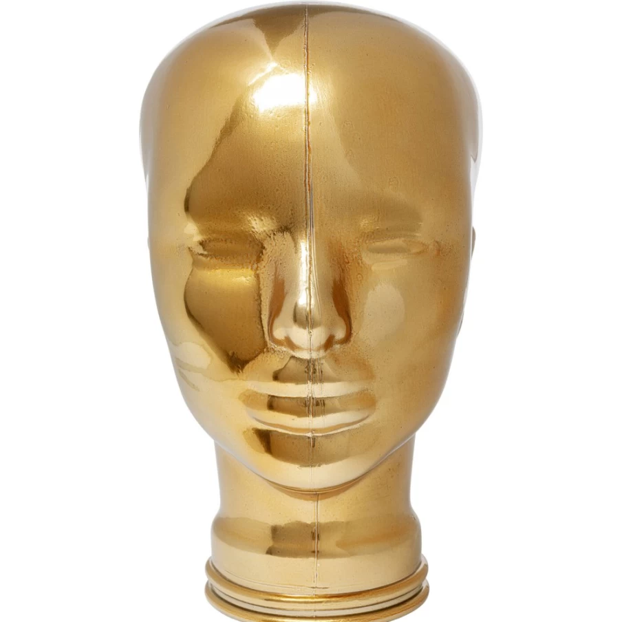 KARE Design Gold Metallic Headphone Holder - Stylish Wall Mount for Headphones