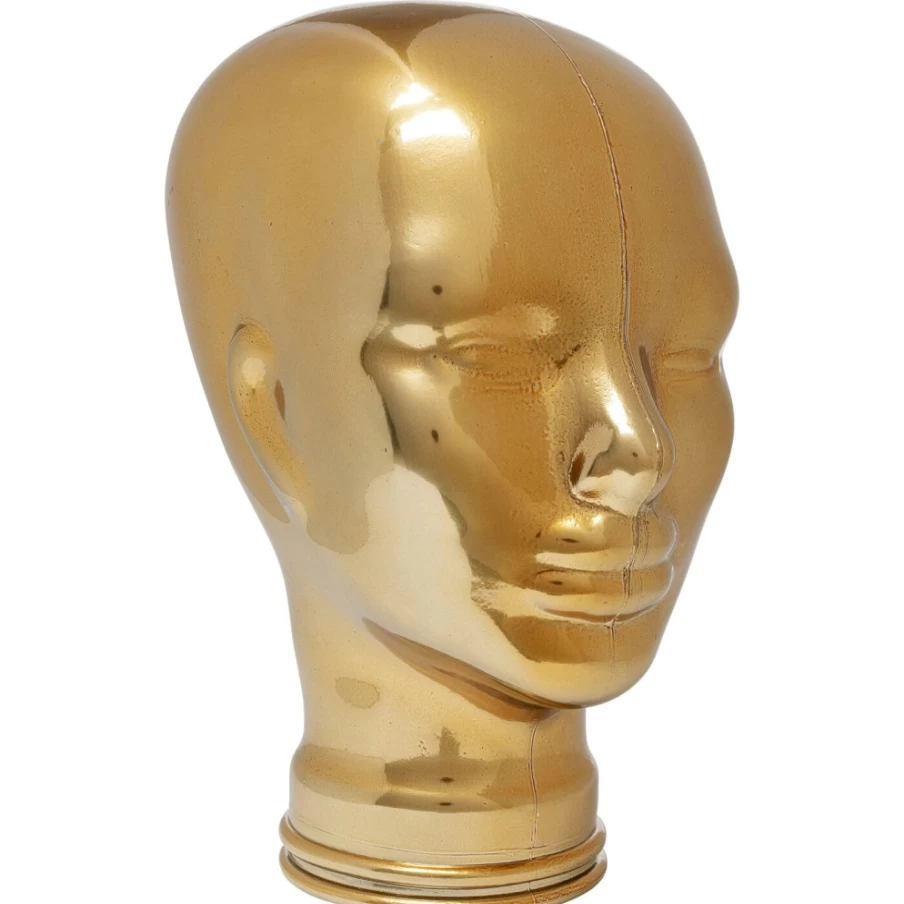 KARE Design Gold Metallic Headphone Holder - Stylish Wall Mount for Headphones