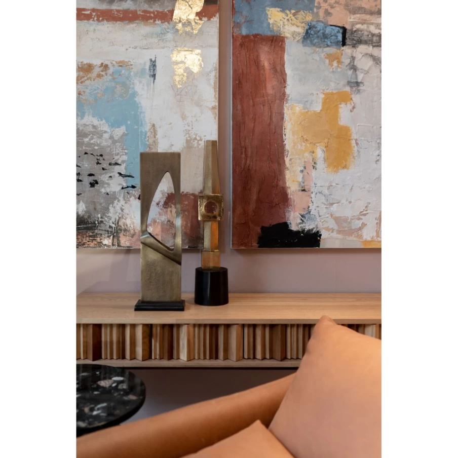 KARE Design Deco Object Toyo Gold 63cm Modern Home Decor Sculpture