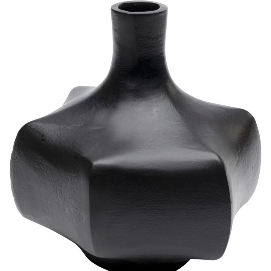 "KARE Design Isabella Black Ceramic Vase 23cm - Modern Home Decor"