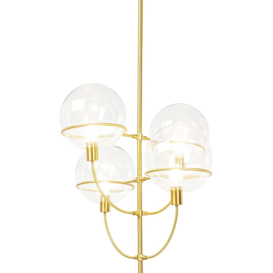 KARE Design Modern Brass Pendant Lamp - 68cm Stylish Lantern Lighting for Dining Room & Living Room