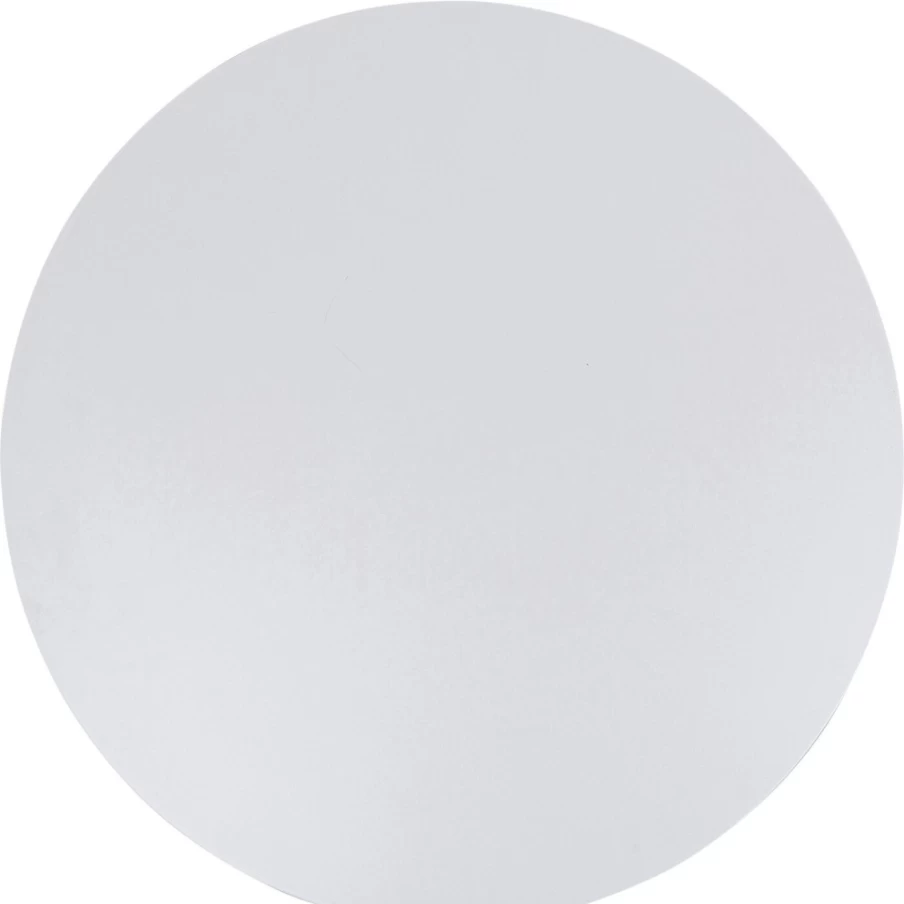 KARE Design Modern White Table Top Schickeria 110cm Round Dining Table for Stylish Interiors