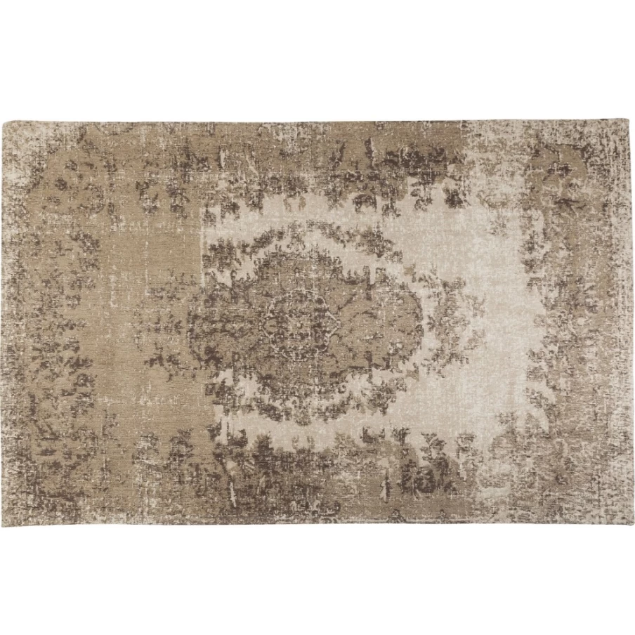KARE Design Modern Beige Kelim Carpet 200x300 cm Pop Art Handwoven Rug