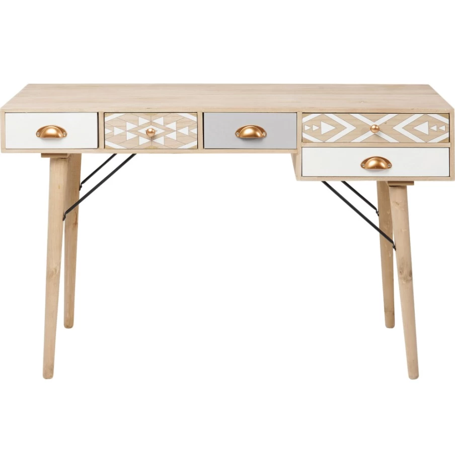 KARE Design Modern Desk Oase 118 x 40 cm - Stylish Writing Desk for Home Office