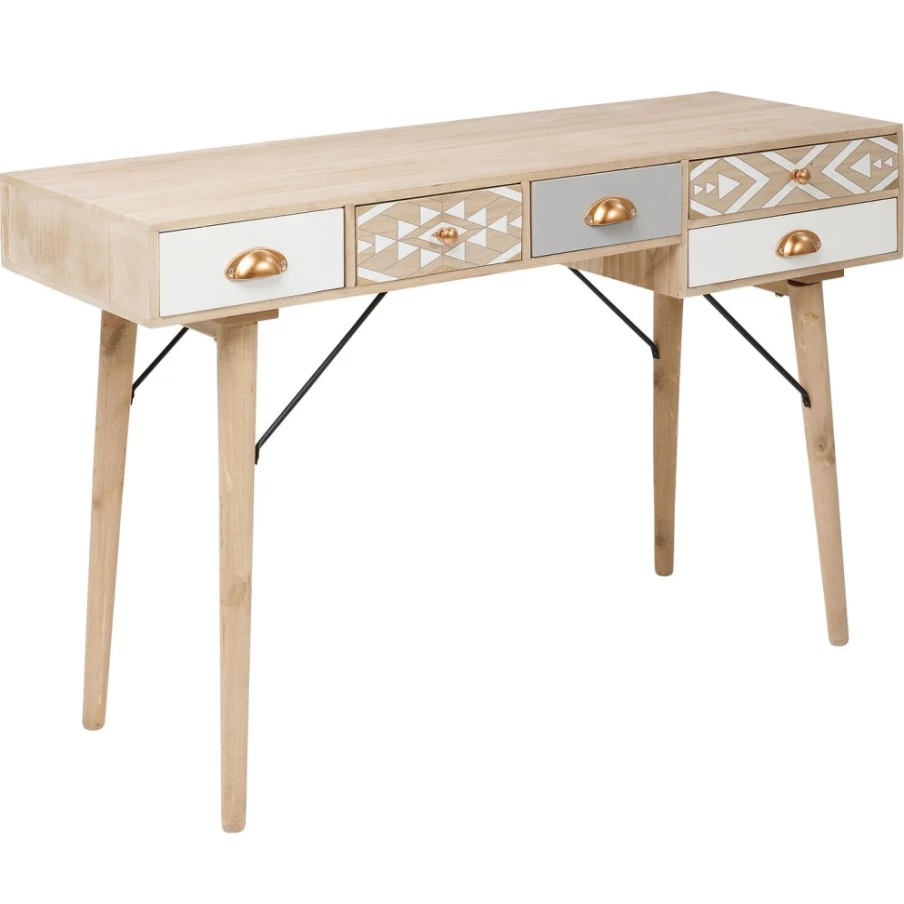 KARE Design Modern Desk Oase 118 x 40 cm - Stylish Writing Desk for Home Office