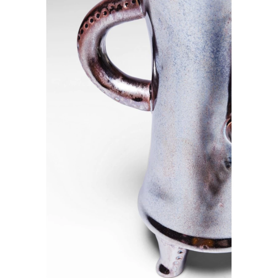 "KARE Design Antique Vase 26cm - Handcrafted Decorative Ceramic Vase for Home Decor"
