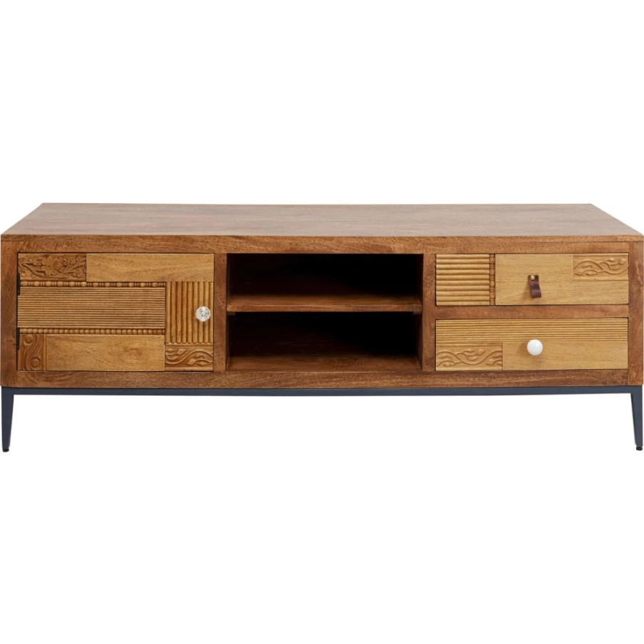 KARE Design Modern Lowboard James TV Stand 145x50cm Storage Cabinet Living Room Furniture