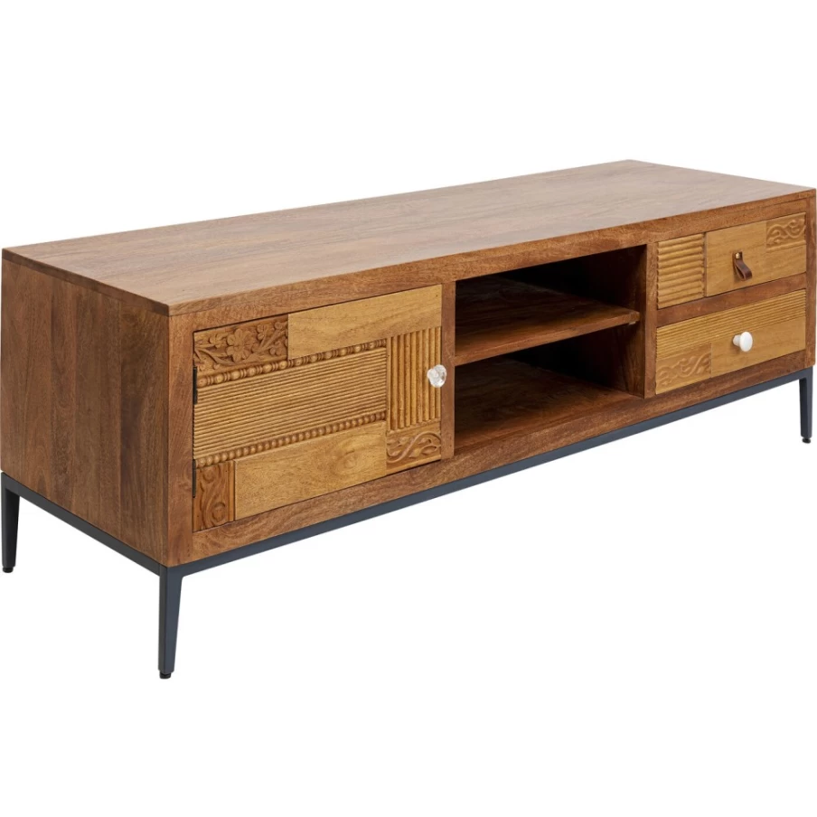 KARE Design Modern Lowboard James TV Stand 145x50cm Storage Cabinet Living Room Furniture
