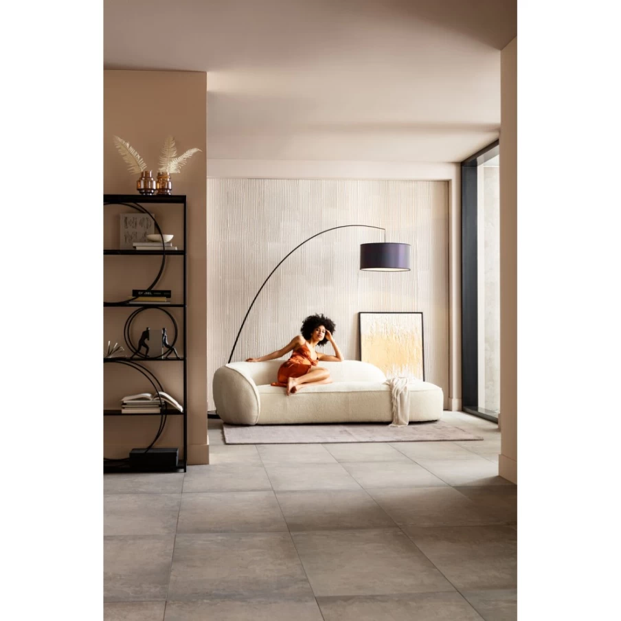 KARE Design Modern Arch Floor Lamp 212cm Height Adjustable Standing Light for Living Room