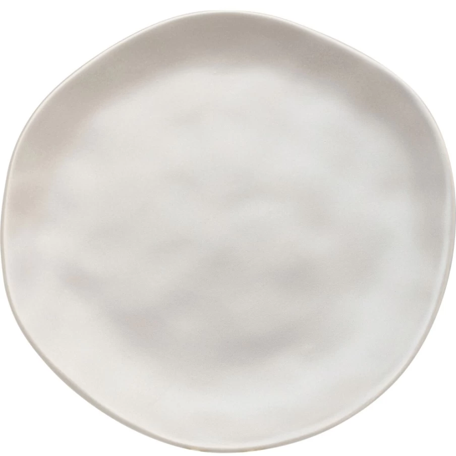 "KARE Design Organic Grey Ceramic Plate 20cm - Modern Eco-Friendly Dinnerware"