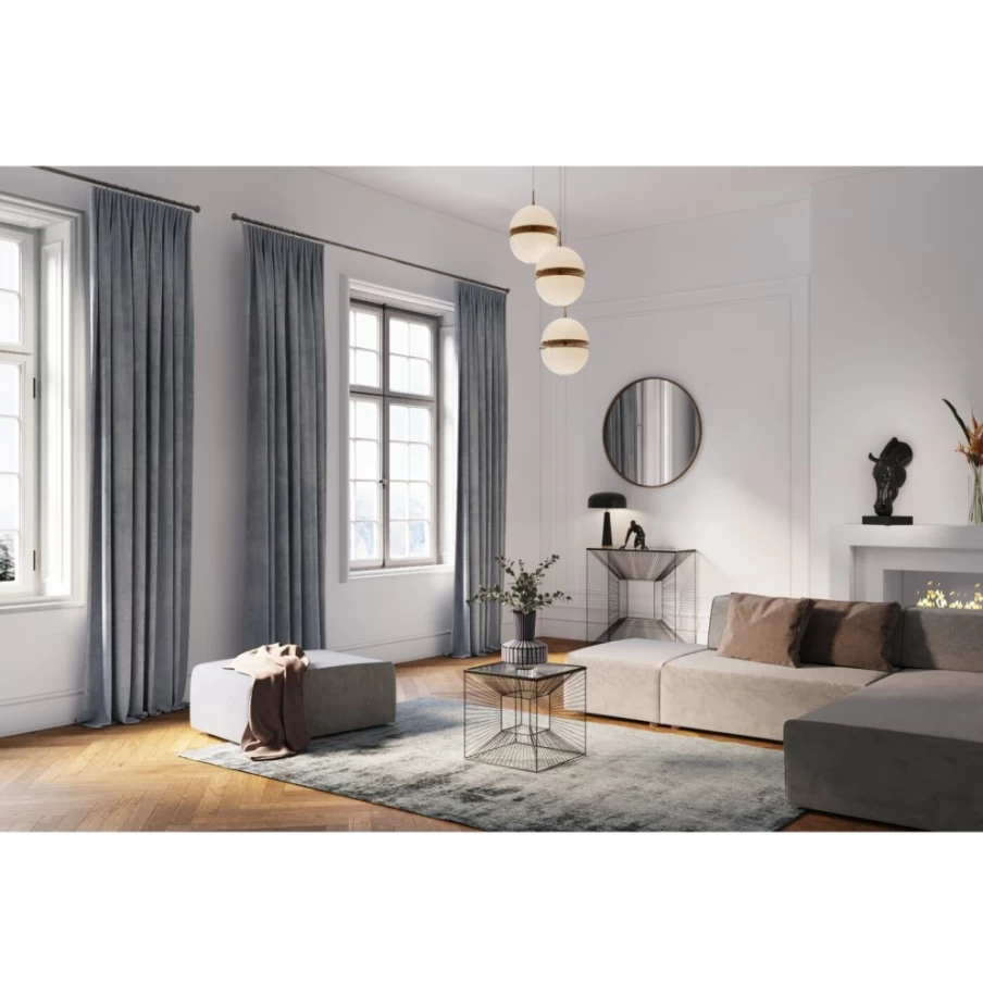 KARE Design Modern Side Table - 45x45cm Small Square End Table for Living Room, Bedroom