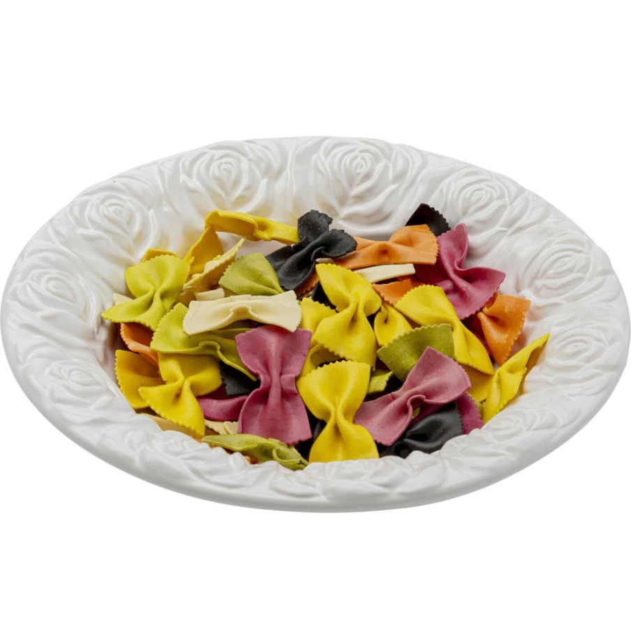 KARE Design Rosa Decorative Bowl - 28cm Modern Ceramic Home Decor Serving Bowl