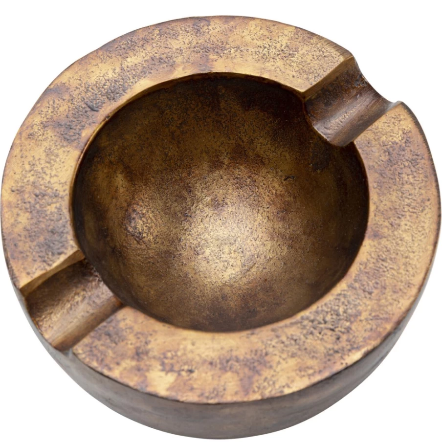 KARE Design Modern Amporo Ashtray 13cm - Stylish Round Smoking Accessory for Home & Outdoor