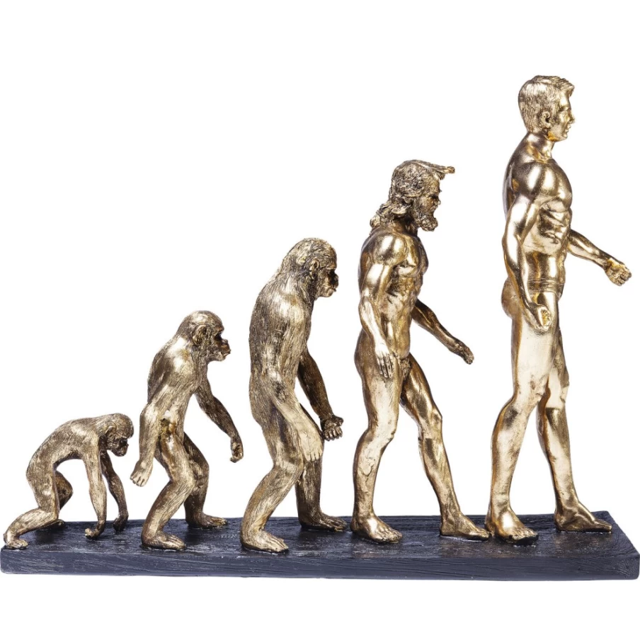 KARE Design Modern Evolution Deco Figurine - Contemporary Sculptural Home Decor