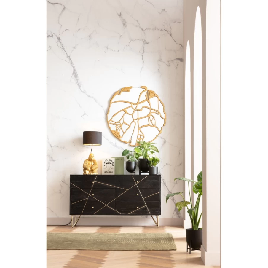 KARE Design Modern Gold Gorilla Table Lamp - Animal-Themed Decorative Lighting for Home & Office
