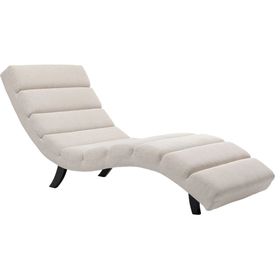 KARE Design Balou Cream Relax Chair 190cm - Modern Lounge Chair for Living Room