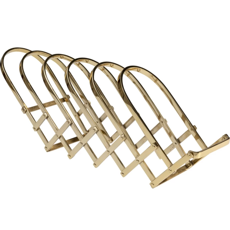 KARE Design Gold Flexible Magazine Holder - Modern Home Organizer