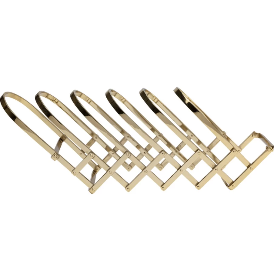 KARE Design Gold Flexible Magazine Holder - Modern Home Organizer