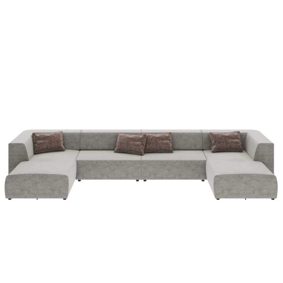 KARE Design Modern Infinity Malibu Grey Living Landscape Wall Art