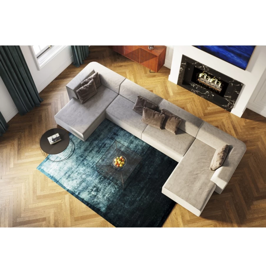 KARE Design Modern Infinity Malibu Grey Living Landscape Wall Art